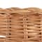 Hello Honey® Decorative Handwoven Rattan Pedestal